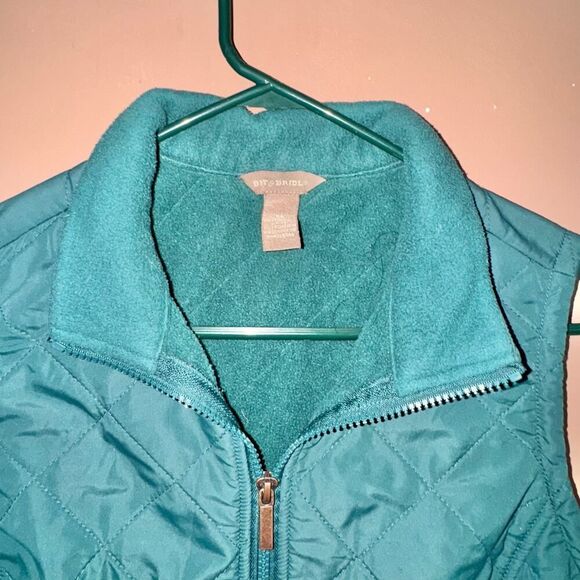 Bit & Bridle Women's Green Fleece Vest - Size Small - Picture 2 of 9